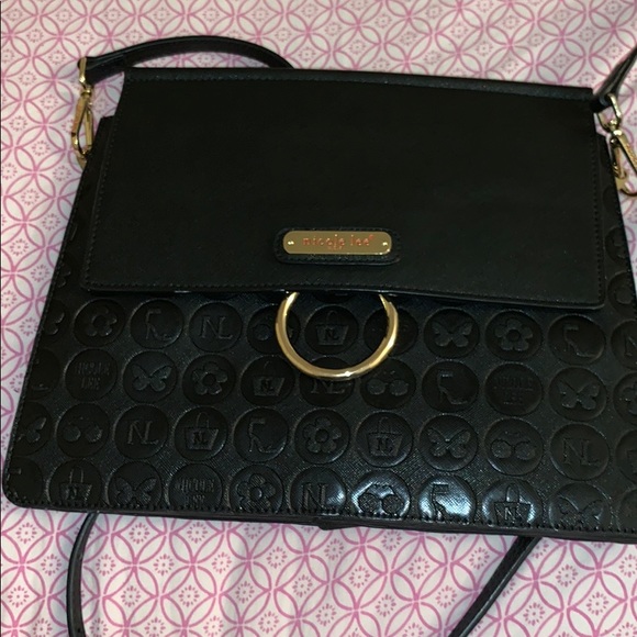 Black Nicole lee purse - Picture 1 of 5